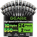 GearIT Cat 6 Ethernet Cable Pack by GEARit