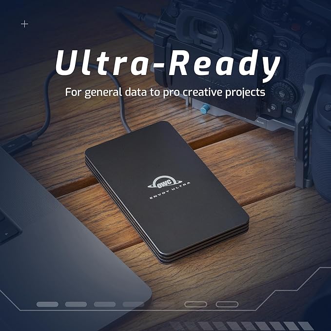 OWC 2TB Envoy Ultra Thunderbolt 5 Portable SSD Enclosure External Drive - Image 6