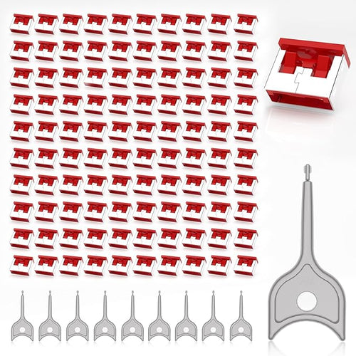 100PCS USB Metal Port Lock Blocker by WXZRLIU