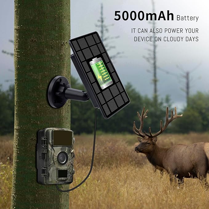 3W Trail Camera Solar Panel, - Image 3