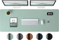 Aothia Leather Desk Pad Protector by Aothia