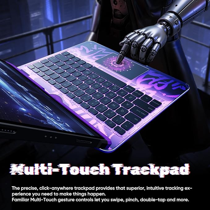 KITONE Transparent Case with Wireless Keyboard - Image 6