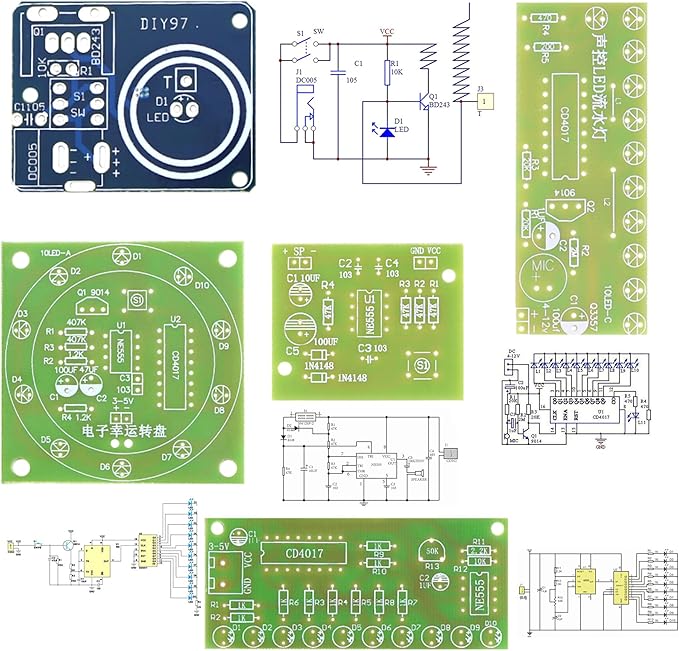 Soldering Practice Kit 5 DIY Electronics Projects Soldering Kit DIY Tesla Coil - Image 6