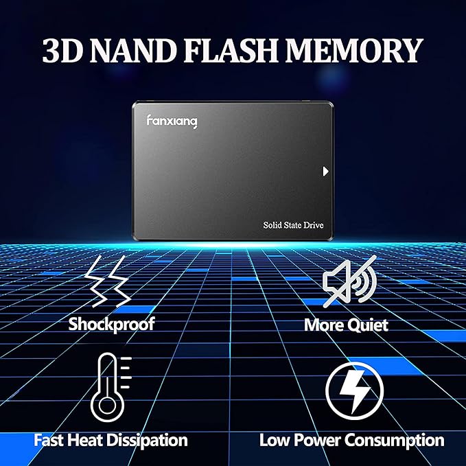 S101 256GB SSD SATA III 6Gb/s 2.5" Internal Solid State Drive, Read Speed up to - Image 5