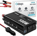 500W Car Power Inverter 12v to 110v – Car Adapter by Odoga