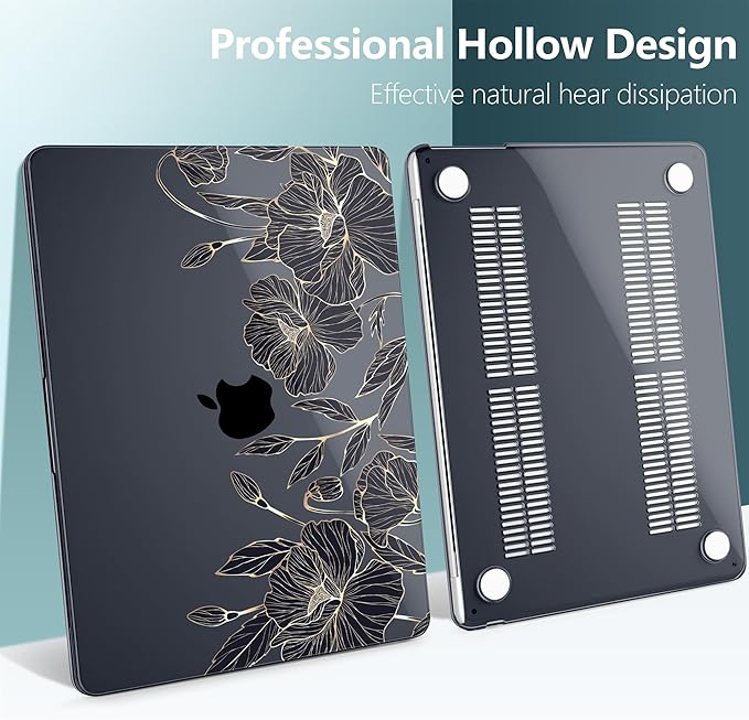TWOLSKOO Compatible with M4 MacBook Air 13.6 inch Case 2025-2022 Release M4 - Image 5
