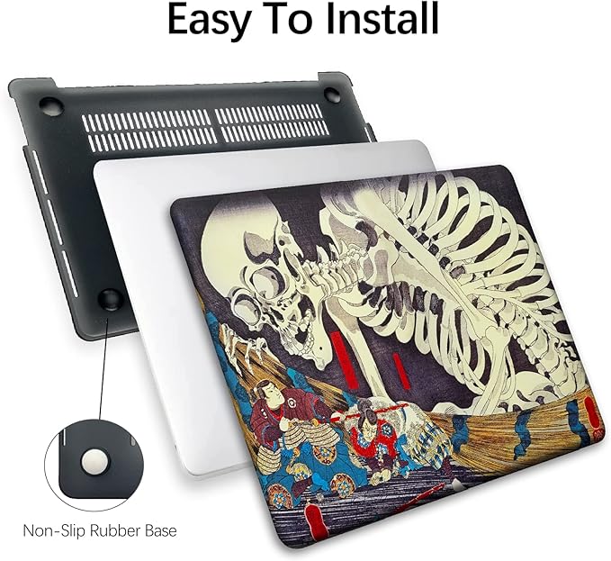 Berkin Arts Compatible with MacBook Air 13 inch Cover, 2022-2018 Release A1932 - Image 5