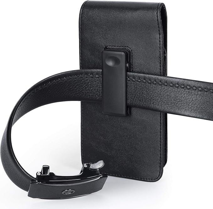 BECPLT Phone Holster for Apple iPhone 17 Pro 16/15/14/13/12/11 Pro Leather Belt - Image 7