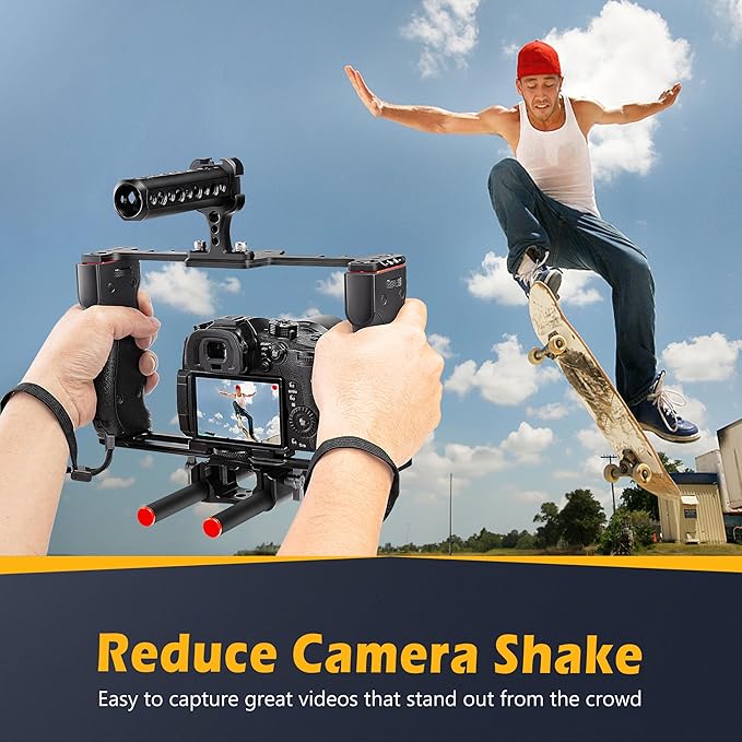 Zeadio Camera Video Rig Cage, Filmmaking Movie Making Rig - Image 2