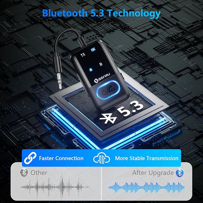 SONRU Bluetooth 5.3 Transmitter Adapter - Image 4