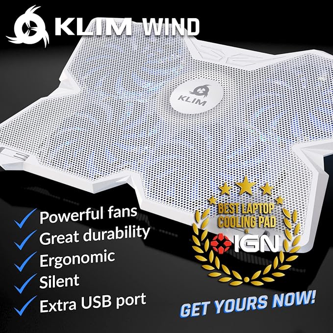KLIM Wind Laptop Cooling Pad - Image 2