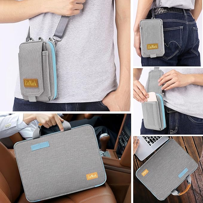 Laptop Case 15.6 Inch Briefcase Military-Grade Protection - Image 6