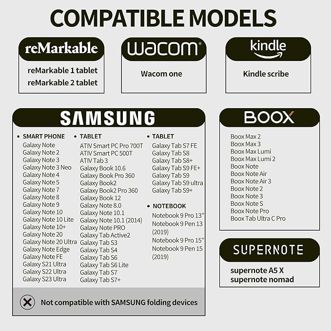 LuxoScribe, Marker Pen for Remarkable 2/Kindle Scribe/SuperNote Device. EMR - Image 3