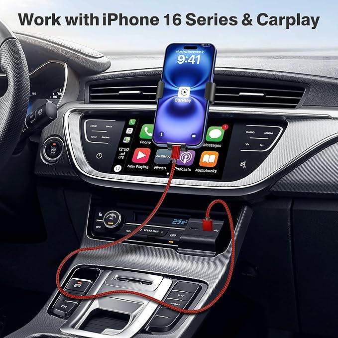 Elebase USB Type C Charger Cable 3 Pack 1.5/3.3/6.6FT, Car Charging Cord - Image 2