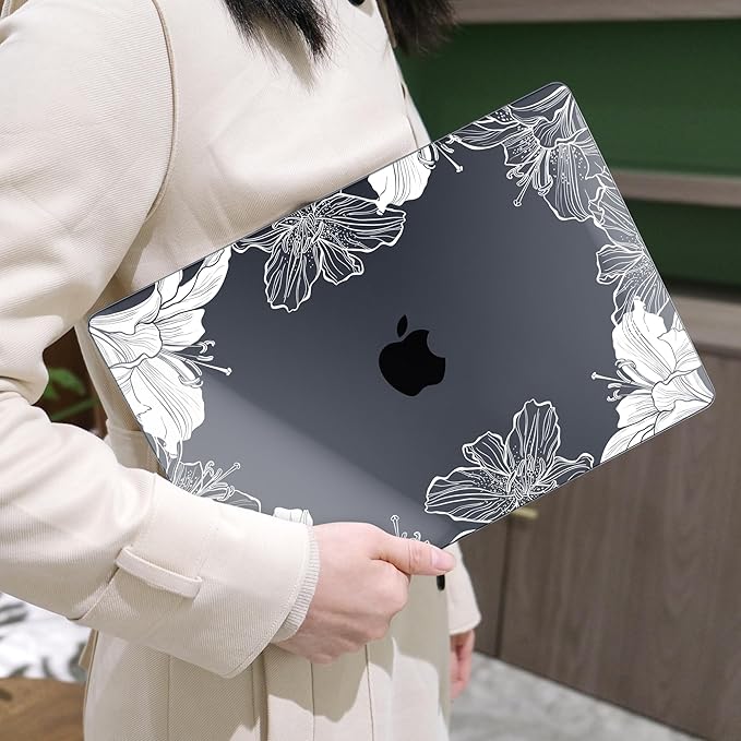 MEEgoodo for MacBook Air 13.3 inch Case 2021 2020 2019 2018 A2337 M1 A2179 A1932 - Image 6
