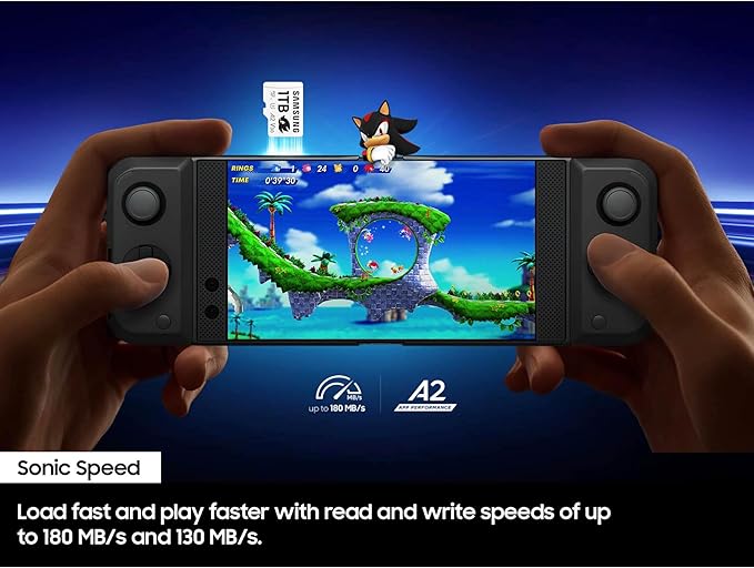 Samsung PRO Plus Sonic The Hedgehog + Adapter, 512GB microSDXC, Up-to 180MB/s - Image 3