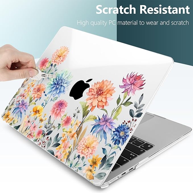 TWOLSKOO Compatible with M4 MacBook Air 15 inch Case 2025-2023 Released Model - Image 4