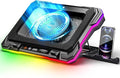 Laptop Cooling Pad Powerful Turbo Fan RGB Gaming Notebook Cooler, Moojay Laptop by MOOJAY