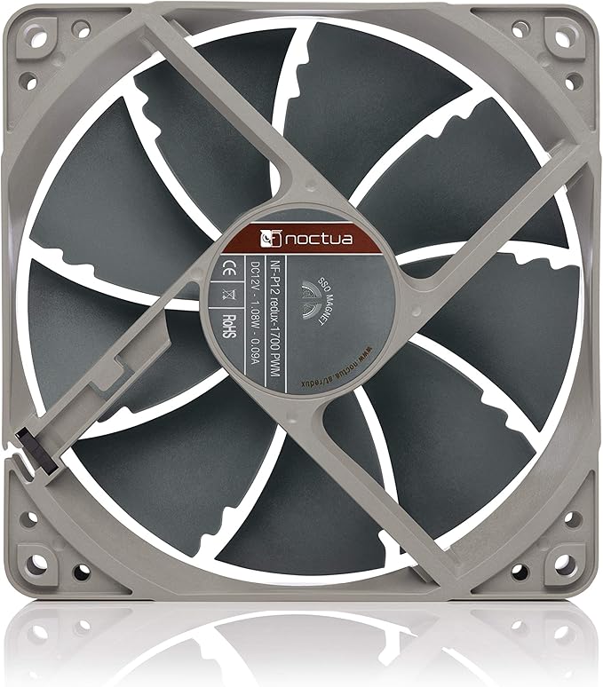 Noctua NF-P12 redux-1700 PWM, High Performance Cooling Fan, 1700 RPM - Image 3