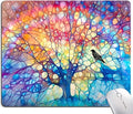 Mouse Pad, Cute Mouse Mat for Women, Square Waterproof Non-Slip Rubber Base by SANWUMIAN