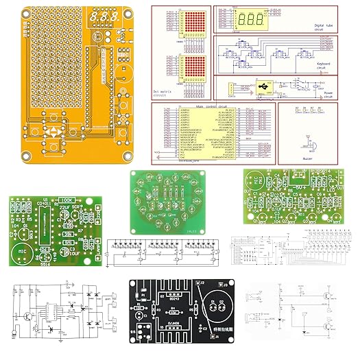 Soldering Practice Kit 5in1 DIY Classic Game Music Tesla Coil Audio-Light - Image 6