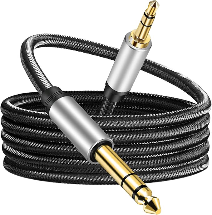 3.5 mm to 6.35 mm Audio Cable 30Ft, Amplifiers by Unknown