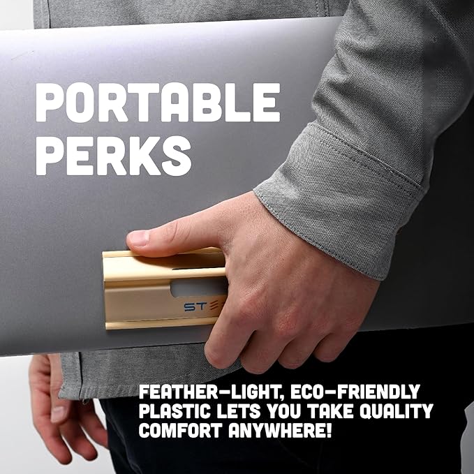 Steepy Portable Laptop Stand for Desk 3 Heights Computer Stand for Laptop Riser - Image 6