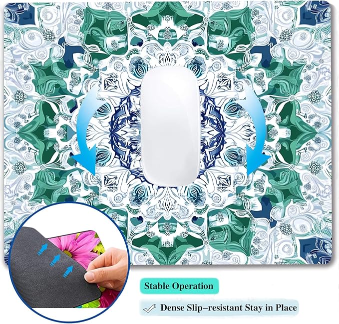 Aesthetic Mandala Pattern Custom Mouse Pad - Image 5