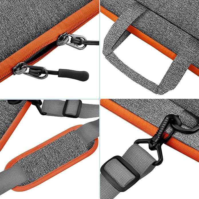 Universal Laptop Shoulder Bag 13-17.3 Inch Shockproof Briefcase - Image 5