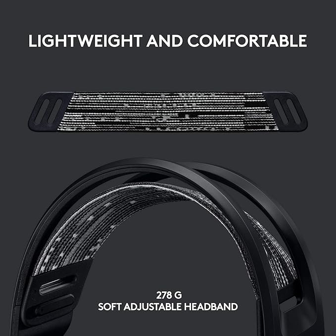 Logitech G733 Lightspeed Wireless Gaming Headset + Litra Beam LX Premium - Image 4