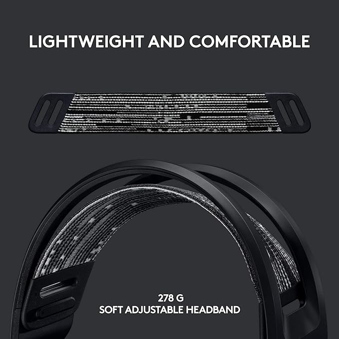 Logitech G733 Lightspeed Wireless Gaming Headset, Suspension Headband, - Image 2