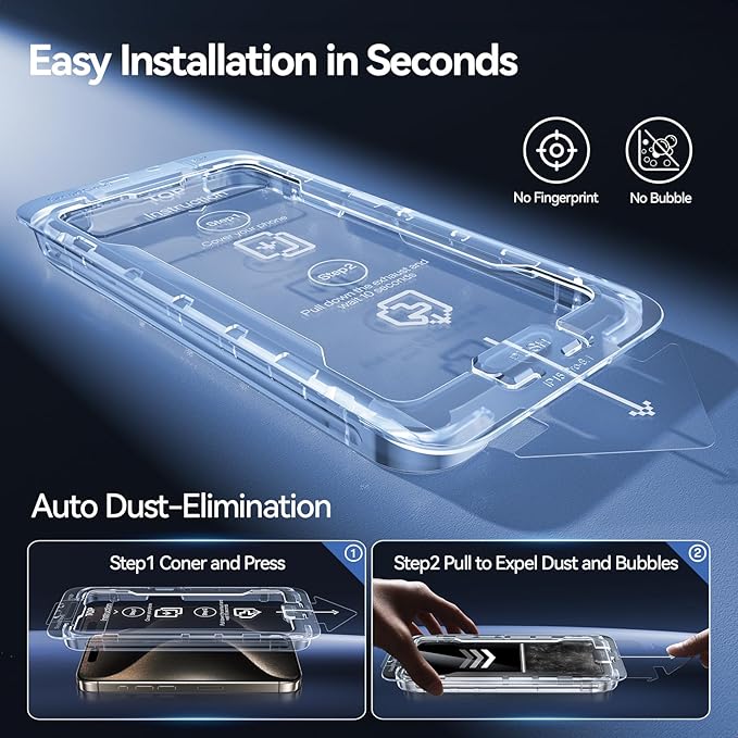 SMARTDEVIL 2PACK Privacy Screen Protector - Image 2