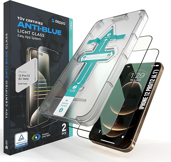 Deppa |2 Pack| Anti-Blue Light Screen Protector by Deppa