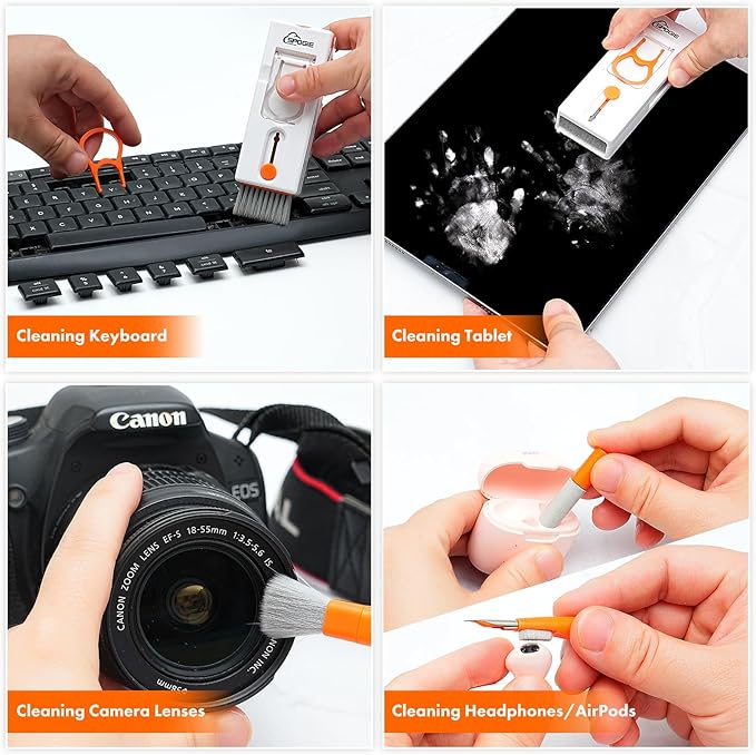 11-in-1 Keyboard Cleaning Kit, Laptop Cleaning Kit Keyboard Brush Cleaner - Image 2
