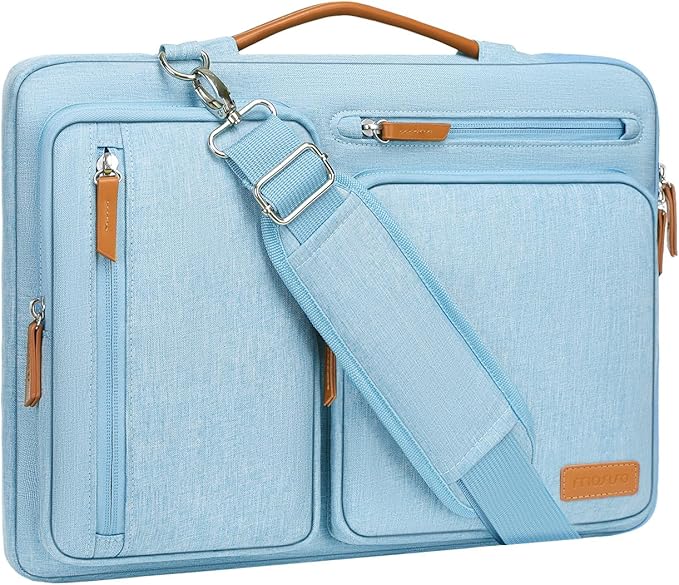 MOSISO 360 Protective Laptop Shoulder Bag, 15-15.6 inch Computer Bags Compatible by MOSISO