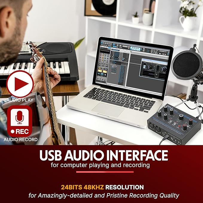 Pyle Professional USB Audio Interface - Image 4