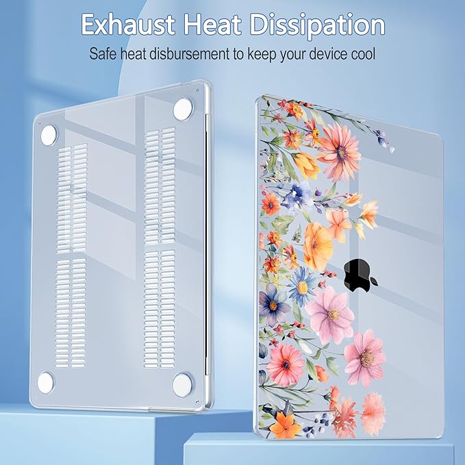 Mektron for 2025 MacBook Air 15 inch M4 Case A3241/ 2024 M3 A3114/ 2023 A2941 - Image 8