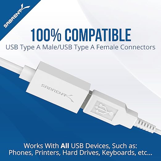 SABRENT 22AWG USB 3.0 Extension Cable - Image 3