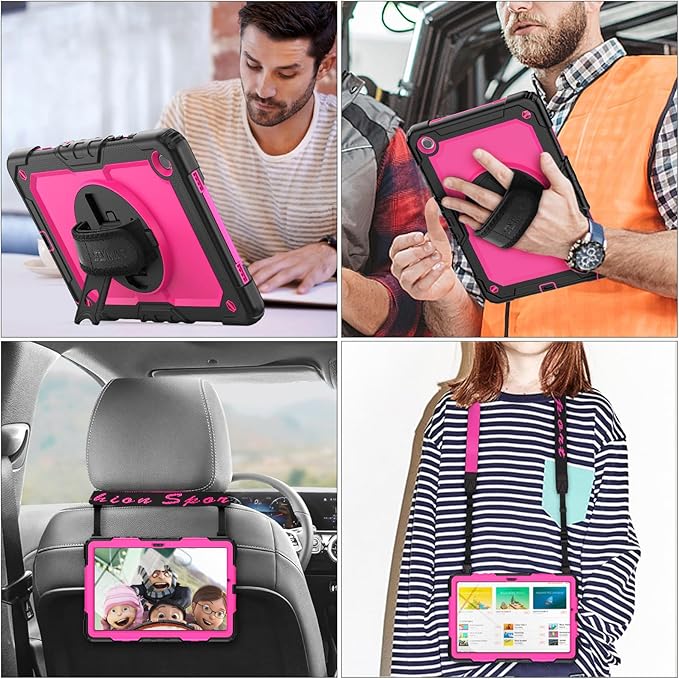 SEYMAC stock Case for Samsung Galaxy Tab A9+ Plus 11'', Full-Body Drop - Image 2