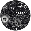 ITNRSIIET Round Mouse Pad with Stitched Edge Premium-Textured Waterproof by +ITNRSIIET