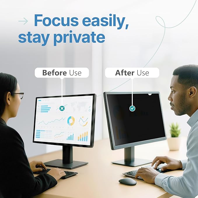 VINTEZ 23.8 Inch 16:9 Privacy Screen - Image 3