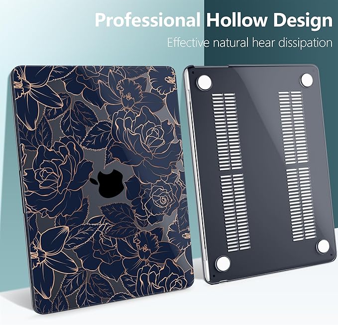 TWOLSKOO Compatible with M4 MacBook Air 15 inch Case 2025-2023 Released Model - Image 5