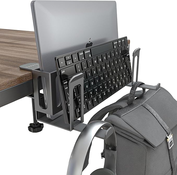 NODOCA 2-Slot Laptop Storage for Desk, Vertical Laptop Stand, MacBook Vertical by NODOCA