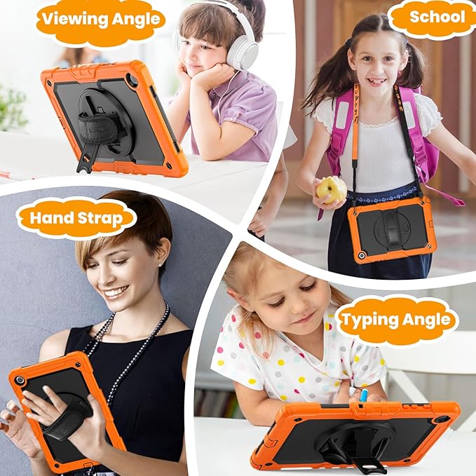 SEYMAC stock Case for Samsung Galaxy Tab A9+ Plus 11'', Full-Body Drop - Image 4