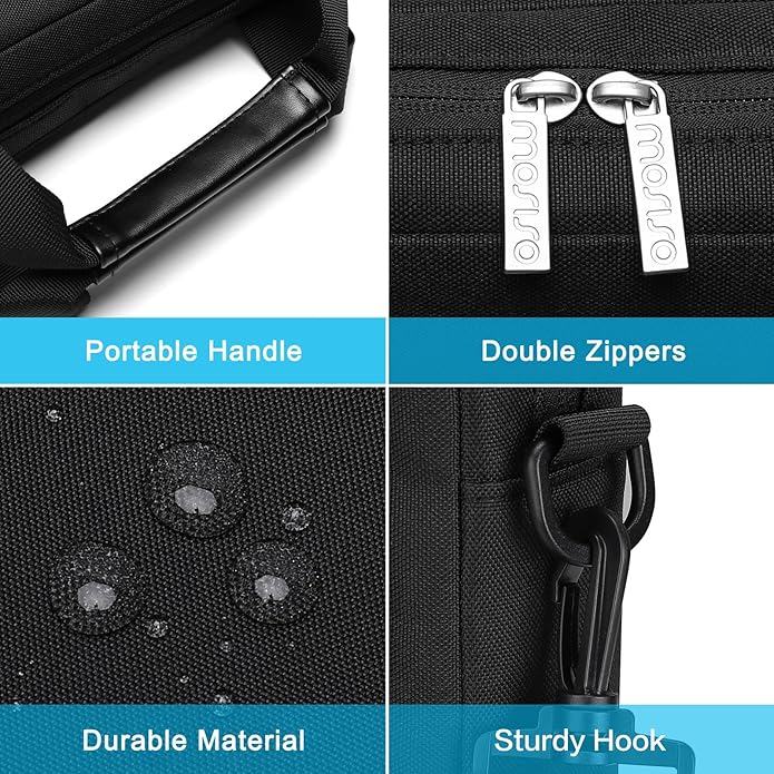 MOSISO Laptop Shoulder Bag, Computer Bag - Image 4