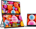 InnoView 15.6" Dual Portable Monitor 1920x1080P FHD 315°Adjustable Dual Stacked by InnoView