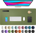 Aothia Leather Desk Pad Protector, Mouse Pad, Office Desk Mat, Non-Slip PU by Aothia