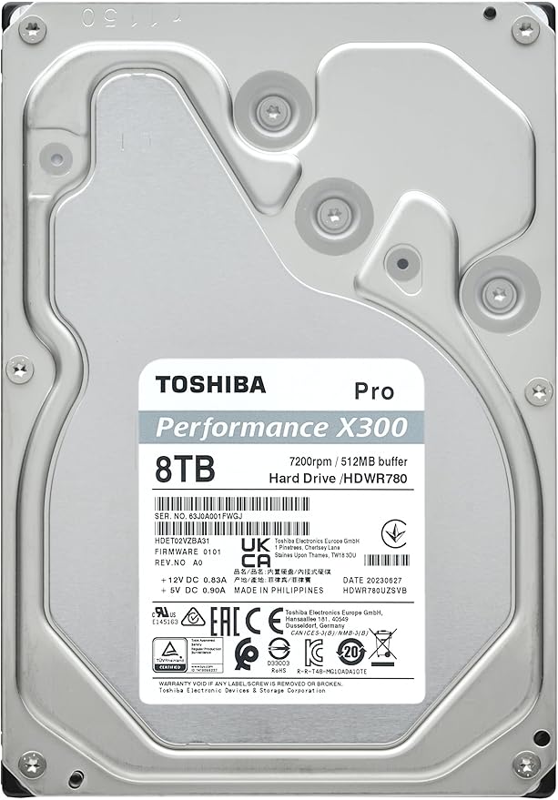 Toshiba X300 PRO 8TB High Workload Performance - Image 6