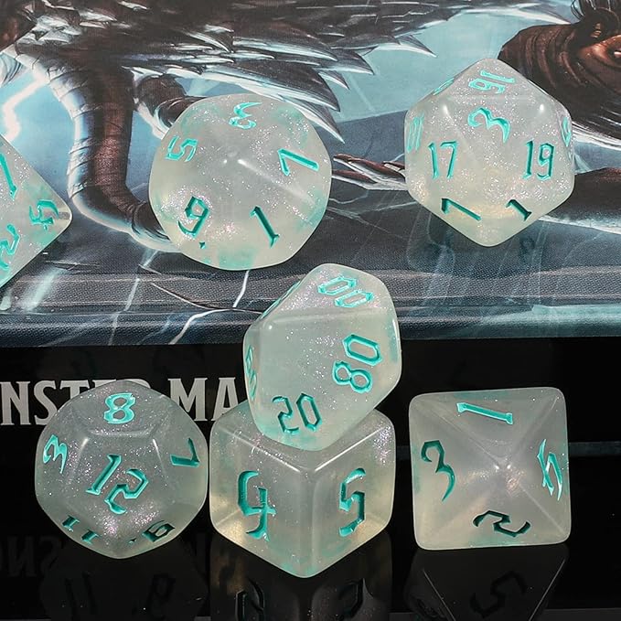 QMAY DND Dice Set -D&D Polyhedral Dice - Image 4