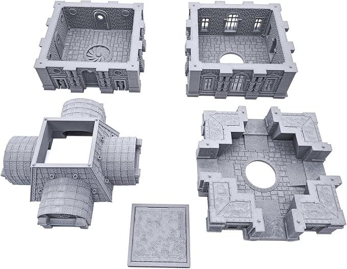 Barrel Riders Barracks by Printable Scenery, 3D Printed Tabletop RPG Scenery - Image 7